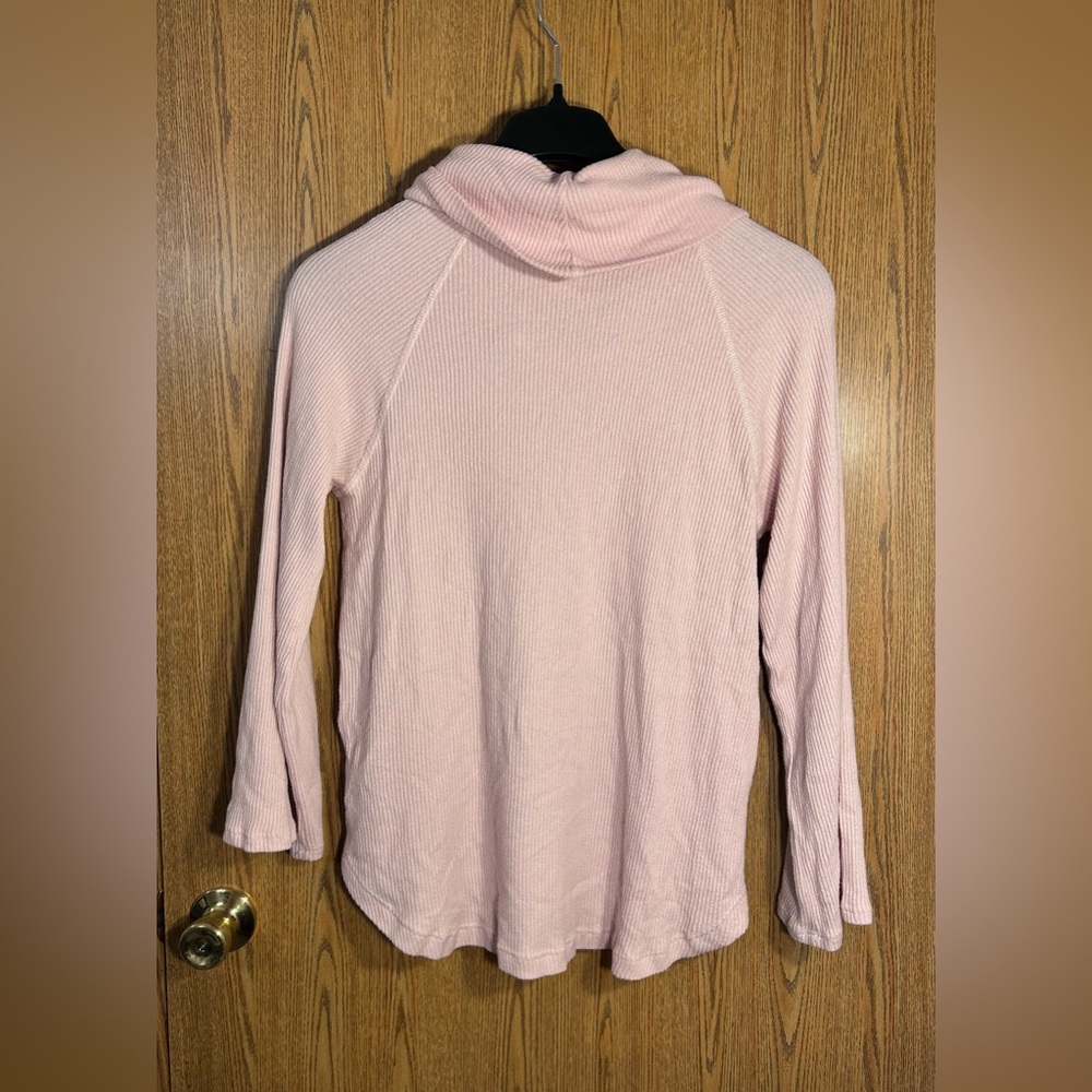 Maeve By Anthropologie Blush Pink Cowl Neck Sweater - Picture 4 of 4